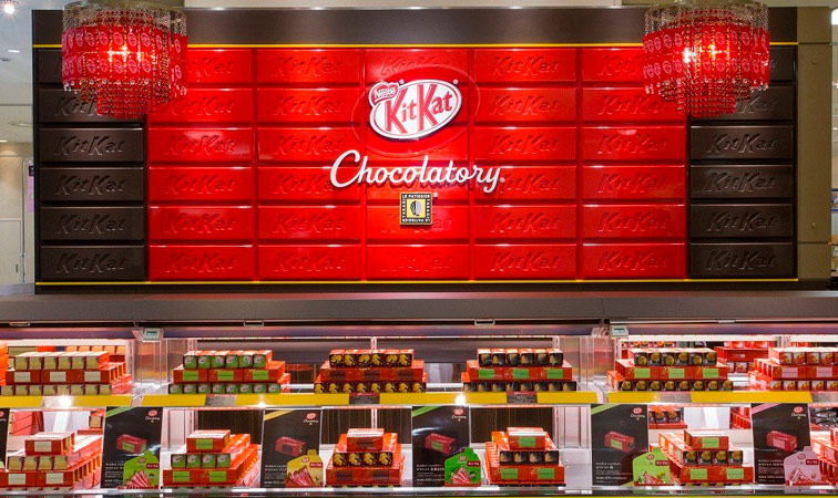 Boutique di lusso KitKat