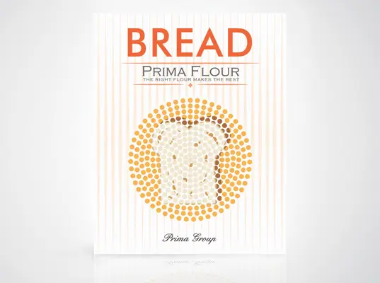 Bread flour packaging by Prima