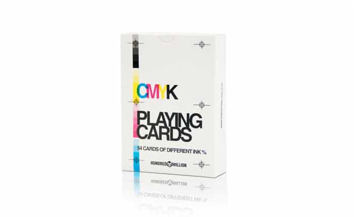 CMYK playing cards