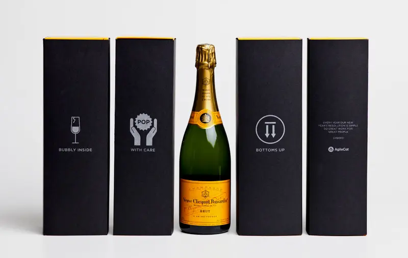 packaging e pubblicità scatola celebrativa