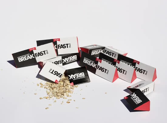 Niklas Hessman's Break Fast oatmeal packs