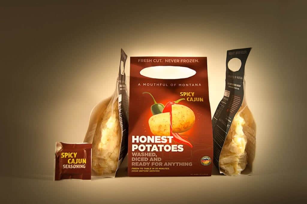 Potato handle packaging