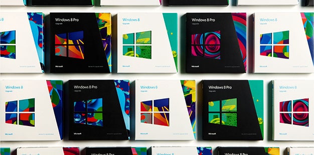 Packaging branding by Microsoft