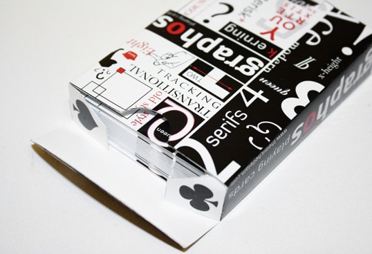 Graphos playing cards packaging design