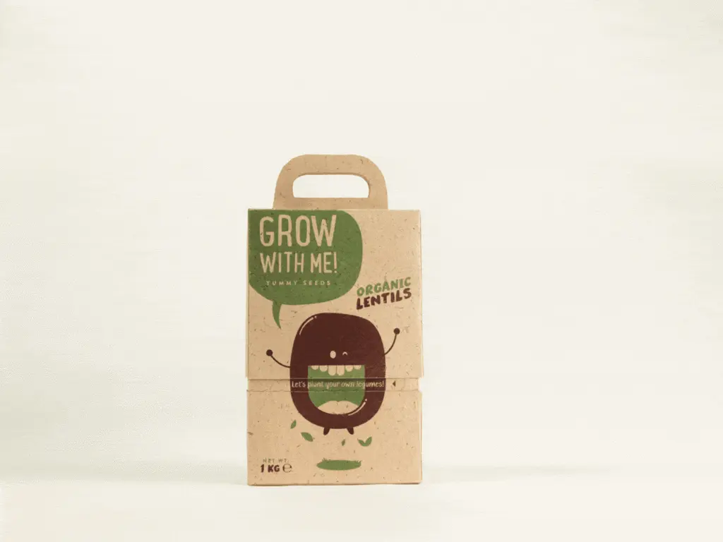 Eco packaging for lentils