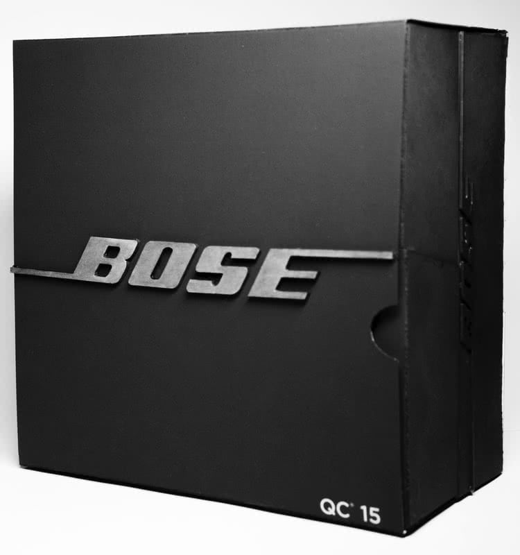 Bose earphones box