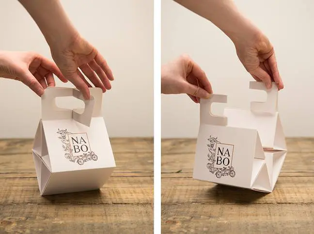 Appetizer handle boxes