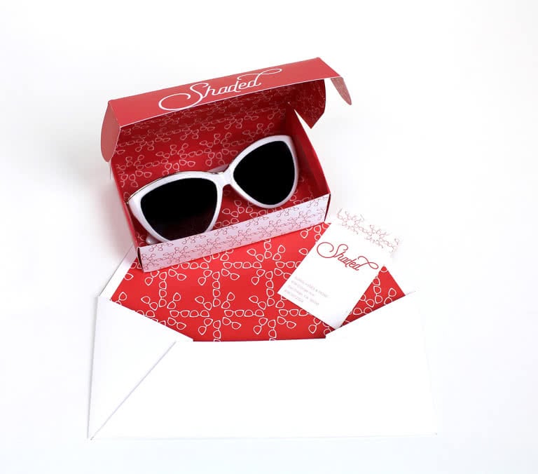 elegant packaging for sunglasses