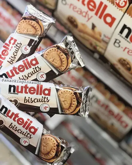 Confezione a pacchetto Nutella Biscuits
