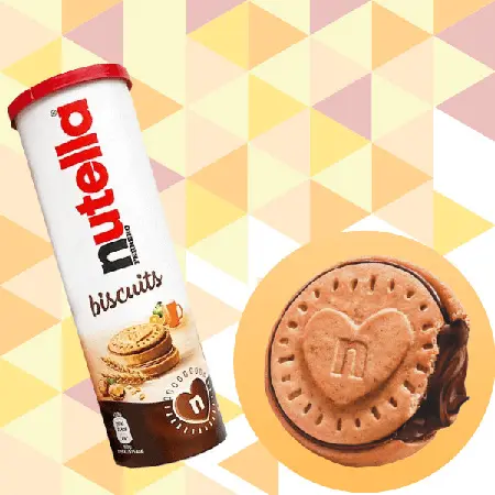 Confezione a tubo Nutella Biscuits