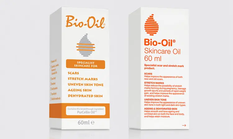 Simplification for the Bio Oil packaging