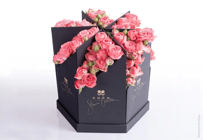 Creative Flowers Packaging Solution for Valentine's Day
