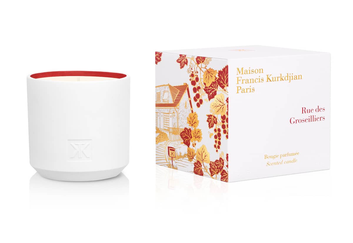 francis kurkdjian candle oriental packaging design