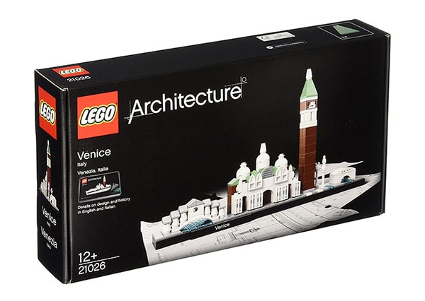 Lego Architecture: The Venice set in a rollover hinged lid box