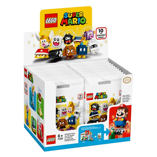 Display box for Lego SuperMario minifigures