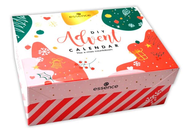 Beauty products advent calendar