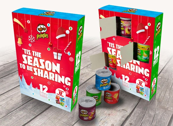 Pringles advent calendar