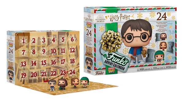 funko advent calendar harry potter cardboard box