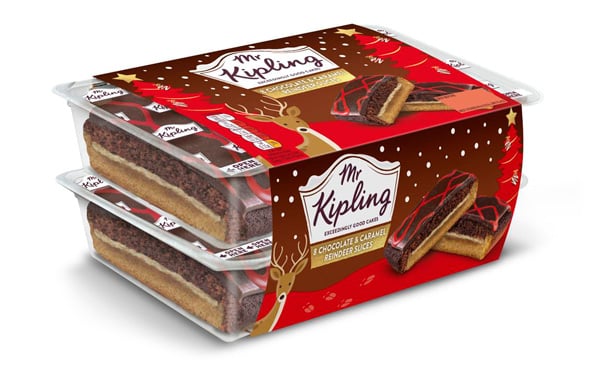 mr kipling xmas edition cardboard sleeve