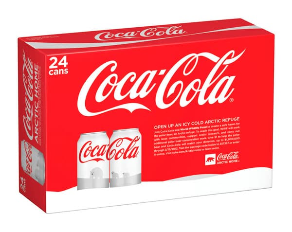 coca cola lovebrand wwf support special edition