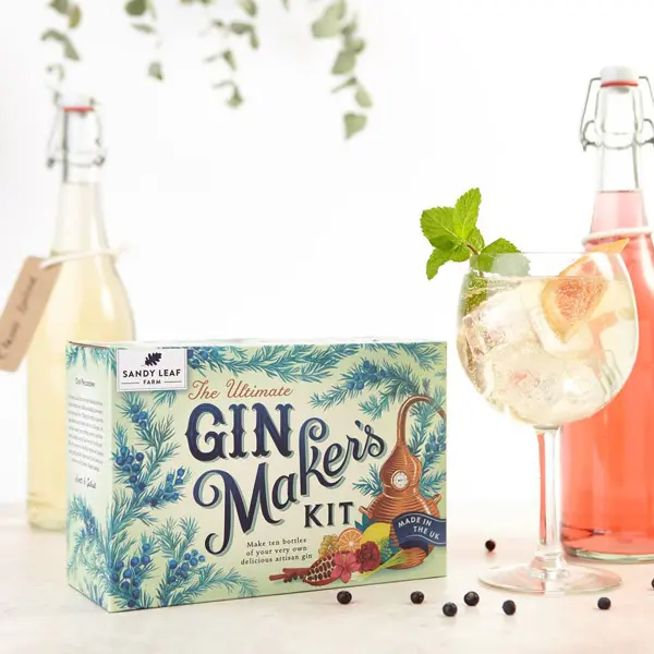 Packaging for gin-based cocktails made in the UK