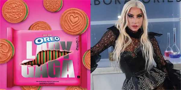 Limited editions and testimonials: Oreo and Lady Gaga