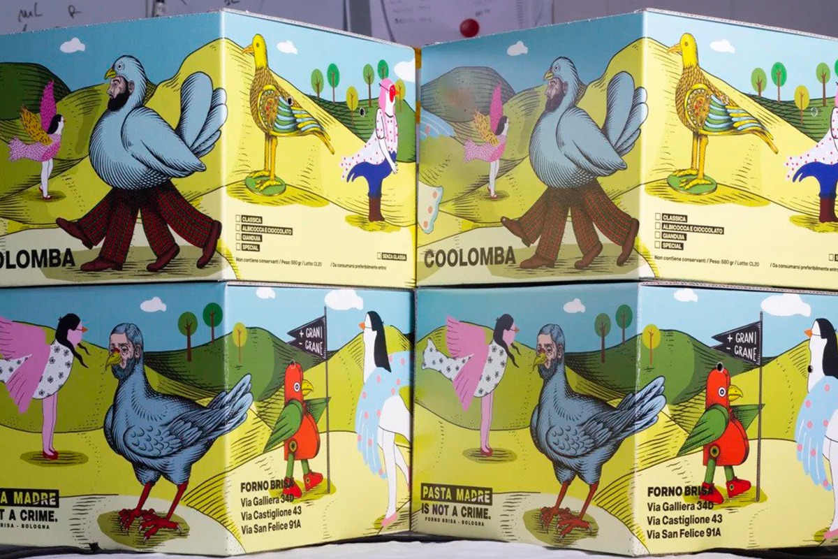 packaging design scatola coolomba forno brisa 1