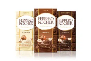 Tavolette di cioccolato premium: novità da Ferrero
