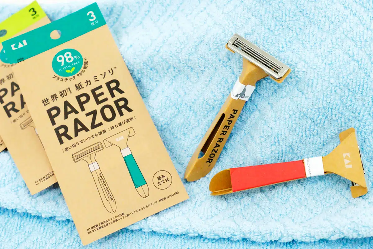 cardboard razor packaging design smart