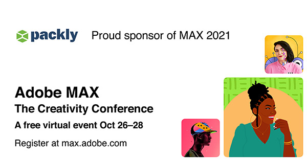 Packly is Silver Sponsor at Adobe Max 2021