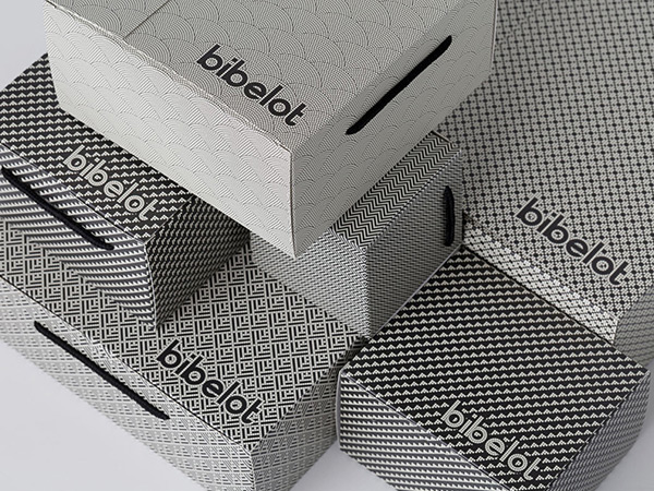 Geometric patterns for product-focused packaging
