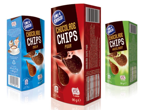 Redesigned chips packaging after study