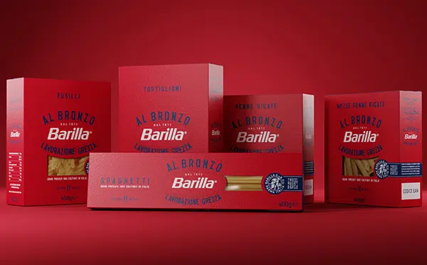 Sguardo d'insieme sulla nuova visual identity Barilla