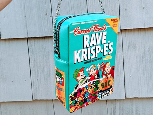 The vintage Kellogg's Krispies bag