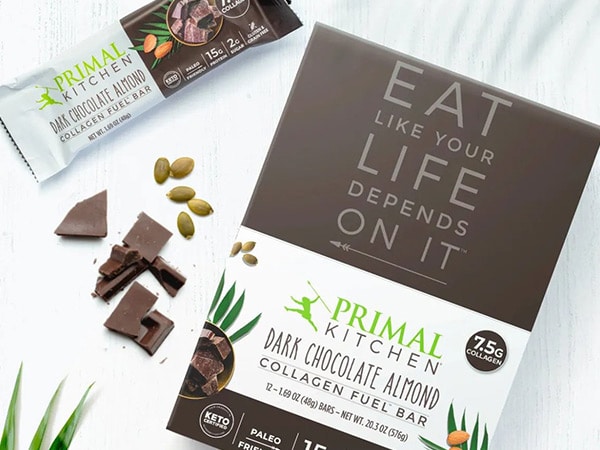 Keto chocolate packaging with lifestyle manifesto