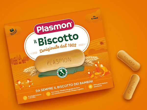 Revised Plasmon biscuits box