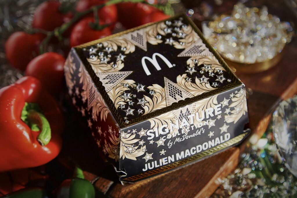 McDonald's special packaging by Julien