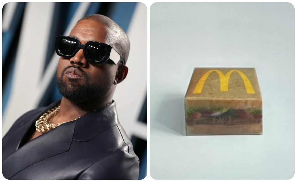 Kanye West and McDonald's packaging
