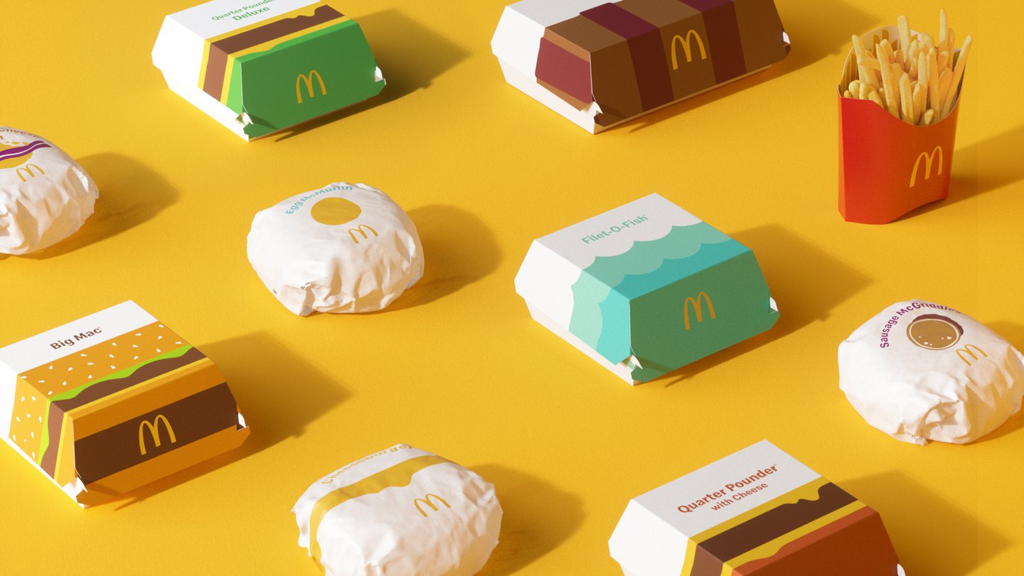 McDonald's limited edition packaging