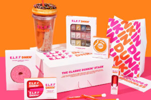 Donut-flavored makeup by Dunkin and ELF