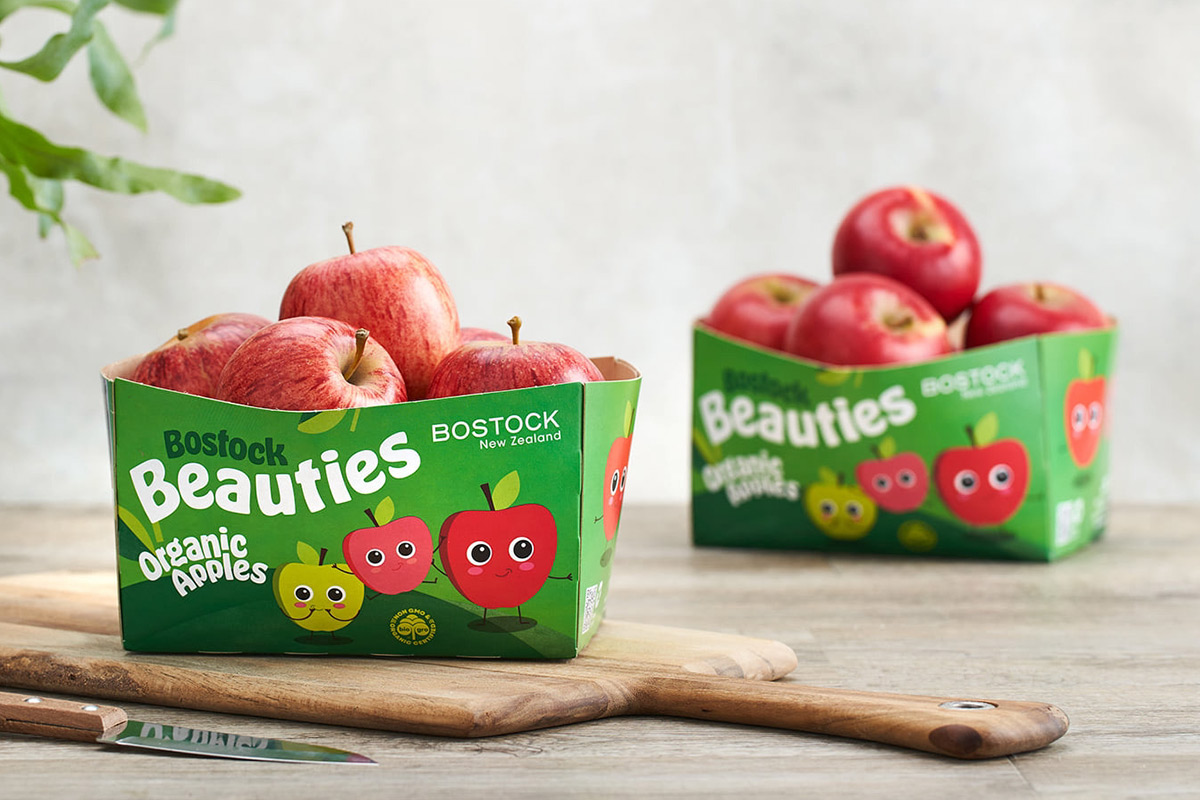 soluzioni di packaging sostenibile in cartoncino per frutta