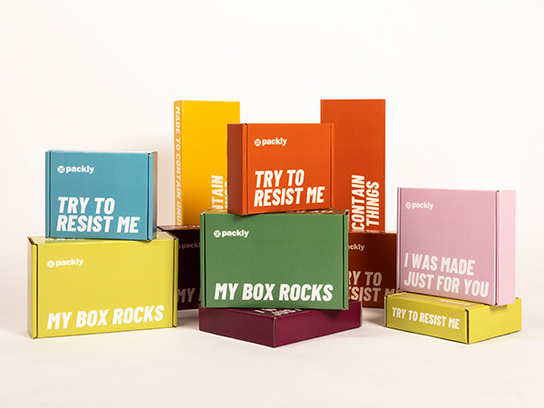 Creative embellished shipping boxes