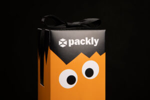 Halloween-themed box made in Packly: it's back