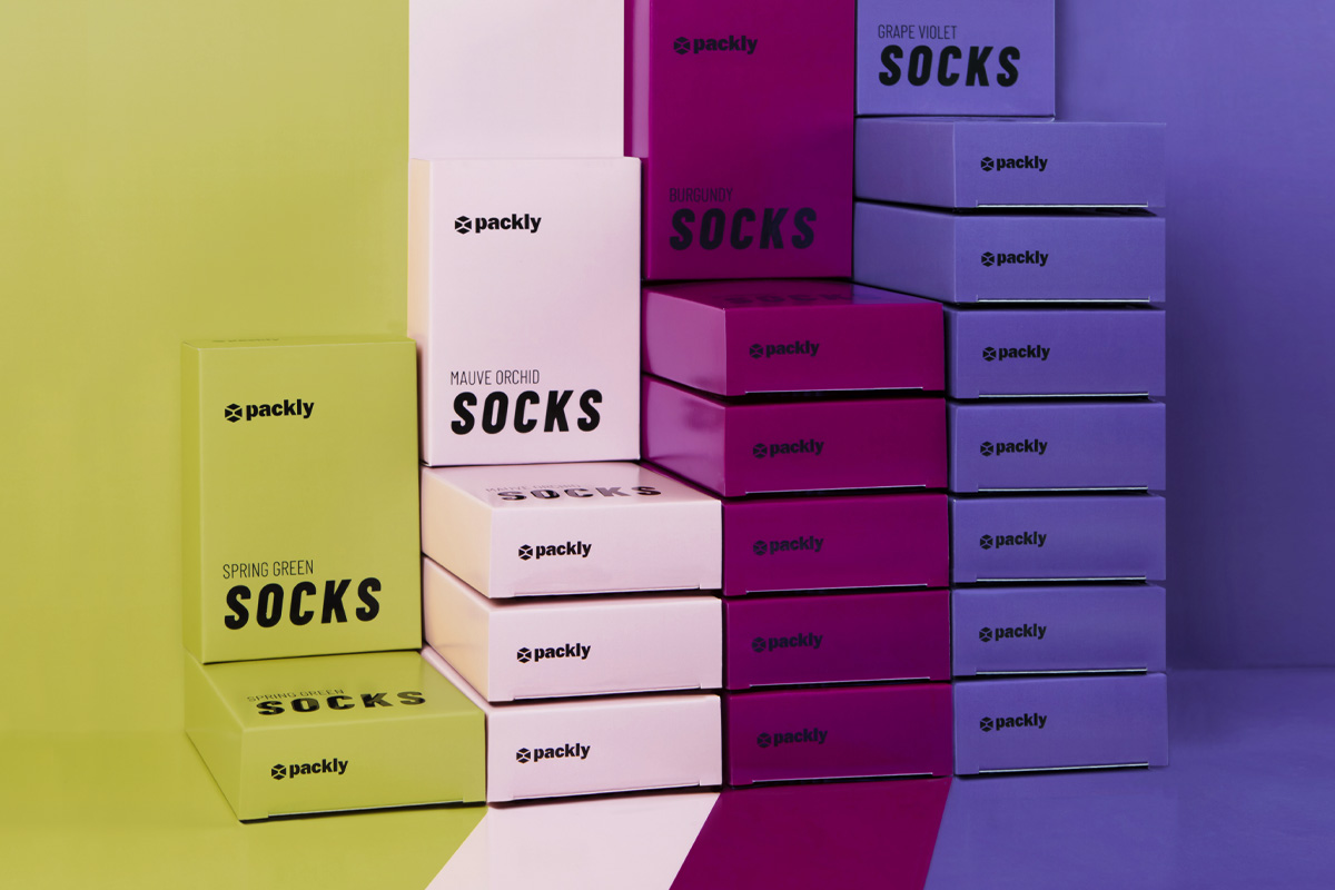 Packaging for socks