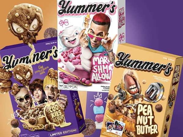 Cereal packaging: new idols and collabs