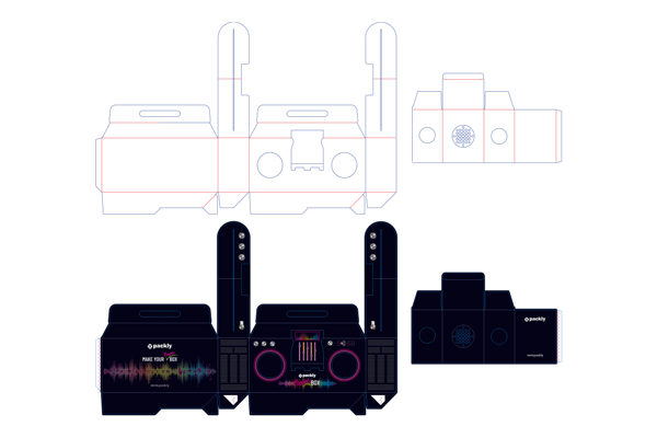 die-cut-boombox-packly
