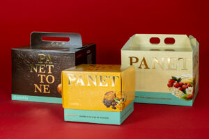 Panettone box: the Italian sweet bread in Packly shapes