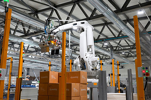Robot utilizzato per la logistica