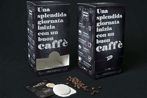 Boîte pour dosettes de café