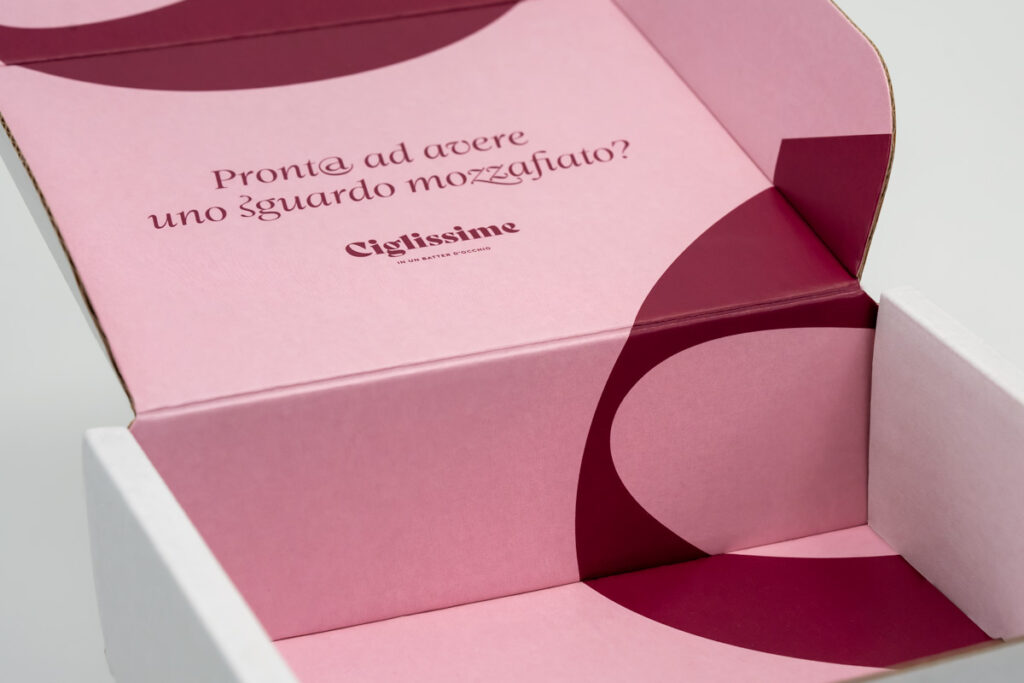 Mensaje dentro del embalaje Ciglissime